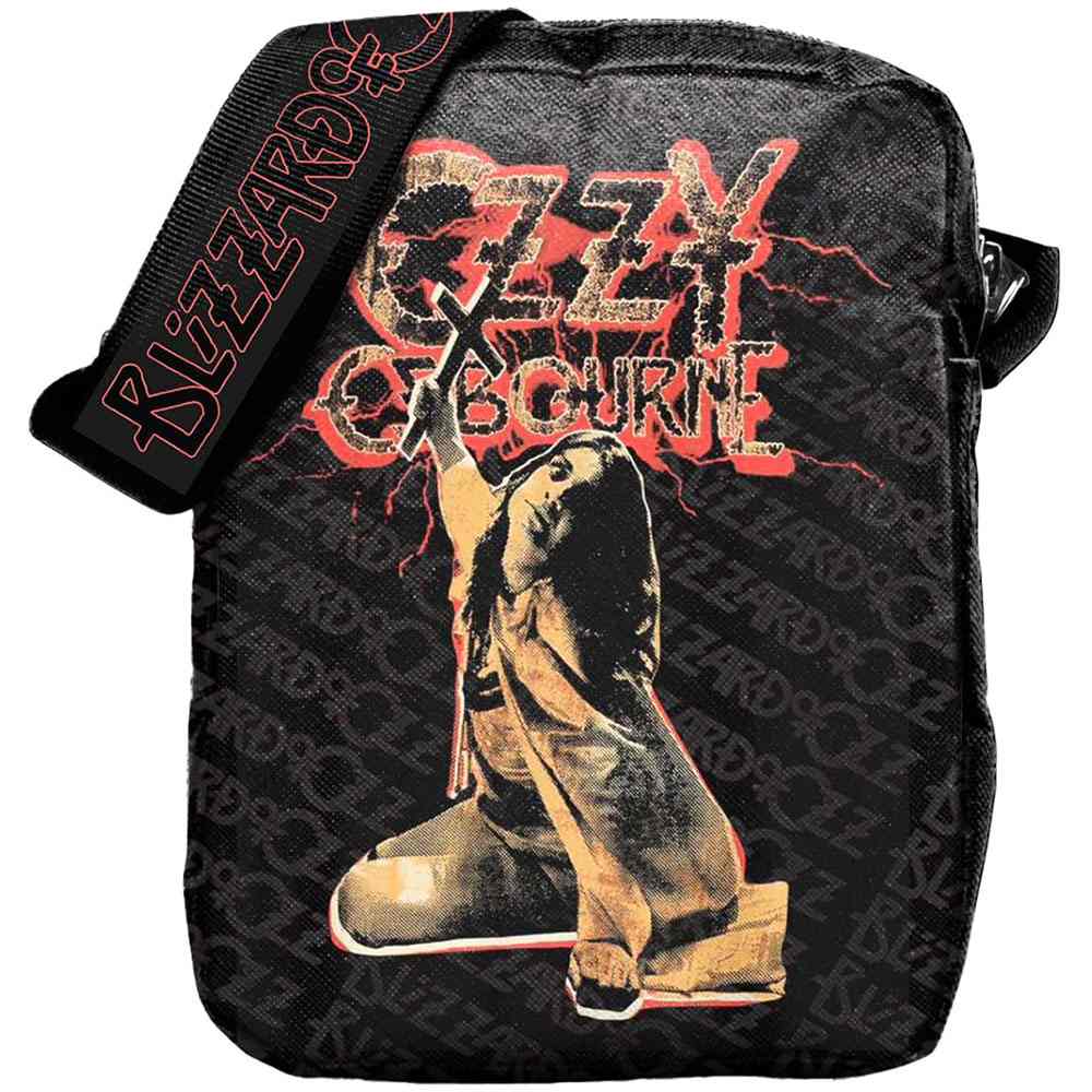 Rocksax Ozzy Osbourne - Blizzard of Oz Crossbody tas - Zwart/Grijs